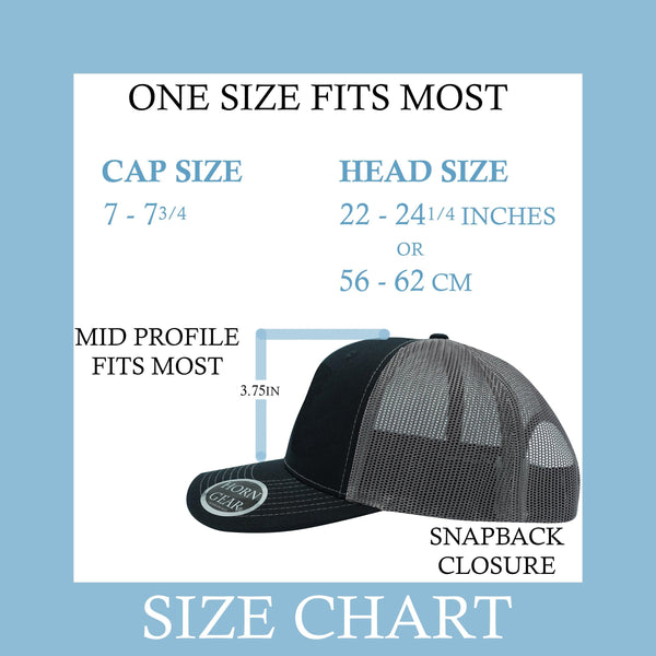 Low Profile Trucker Cap — Mountain Weekend